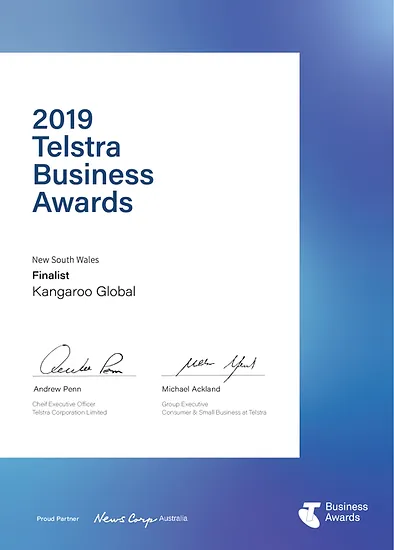 buisness award